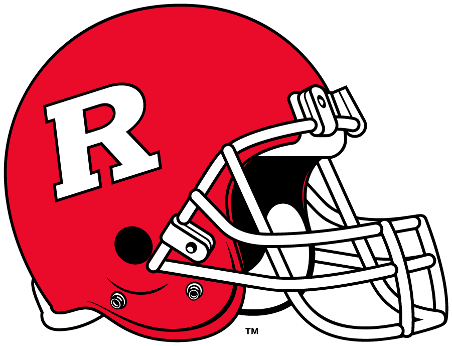 Rutgers Scarlet Knights 2001-2015 Helmet Logo diy DTF decal sticker